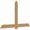Ekena Millwork Eugene Smooth Timber Gable Bracket, Western Red Cedar, 72"W x 45"H x 1 1/2"D x 5 1/2"F, 15/12 Pitch GBW072X45X0206EUG00SWR - alternate 3